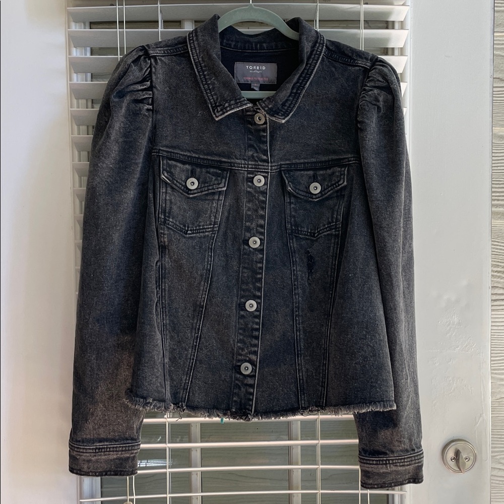 Torrid Black Denim Jacket